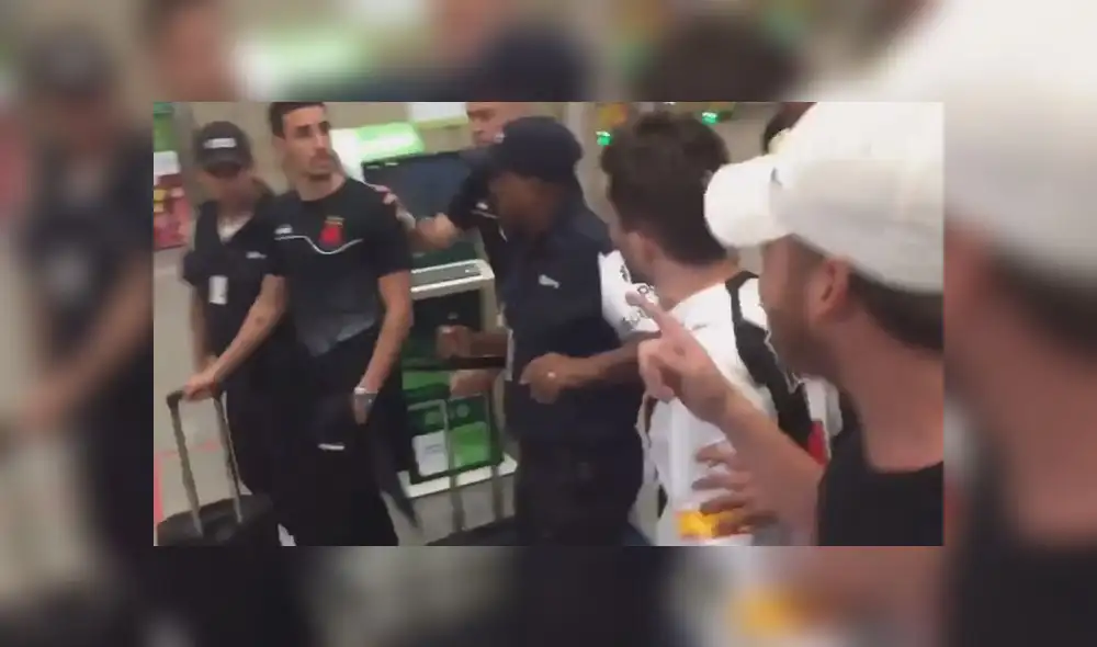 Hinchas del Vasco Da Gama se enfrentaron a los jugadores por los malos resultados [VIDEO]