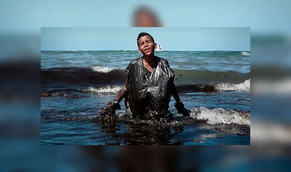 Desastre ecológico en Brasil. Foto: AFP.