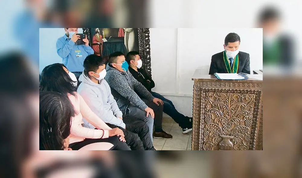 IRRESPONSABLES. Policías en audiencia sentenciados por incumplir cuarentena. IRRESPONSABLES. Policías en audiencia sentenciados por incumplir cuarentena.