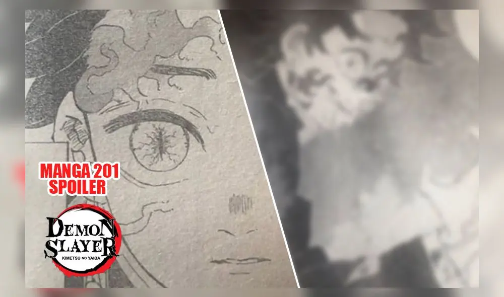 Spoilers de Kimetsu no yaiba manga 201. Créditos: composición