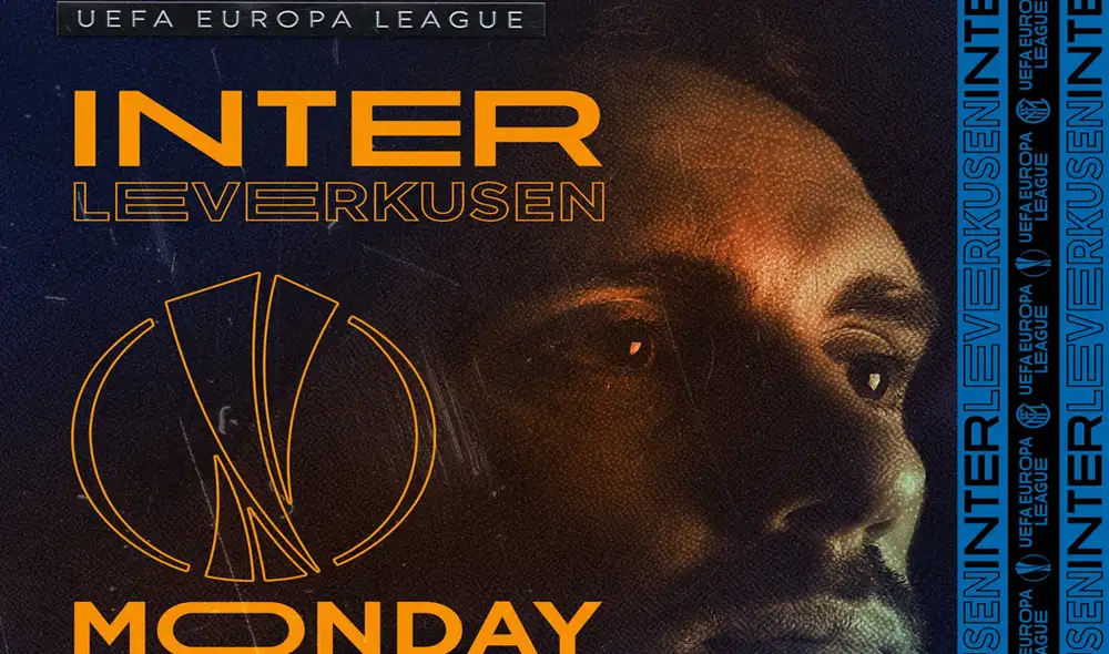 Inter vs. Bayer Leverkusen por la Europa League. | Foto: Inter