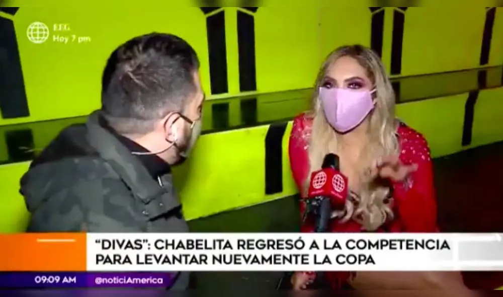Además envió sus mejores deseos a Christian Domínguez en su faceta como empresario. | Foto: Captura América TV