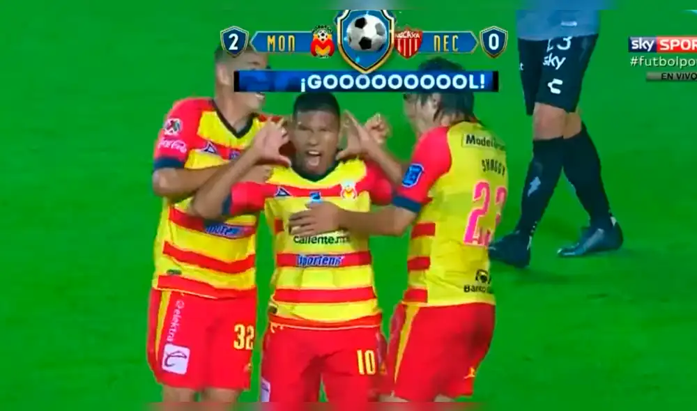 Gol de Edison Flores en el Monarcas Morelia por el Apertura de la Liga MX. Gol de Edison Flores en el Monarcas Morelia por el Apertura de la Liga MX.