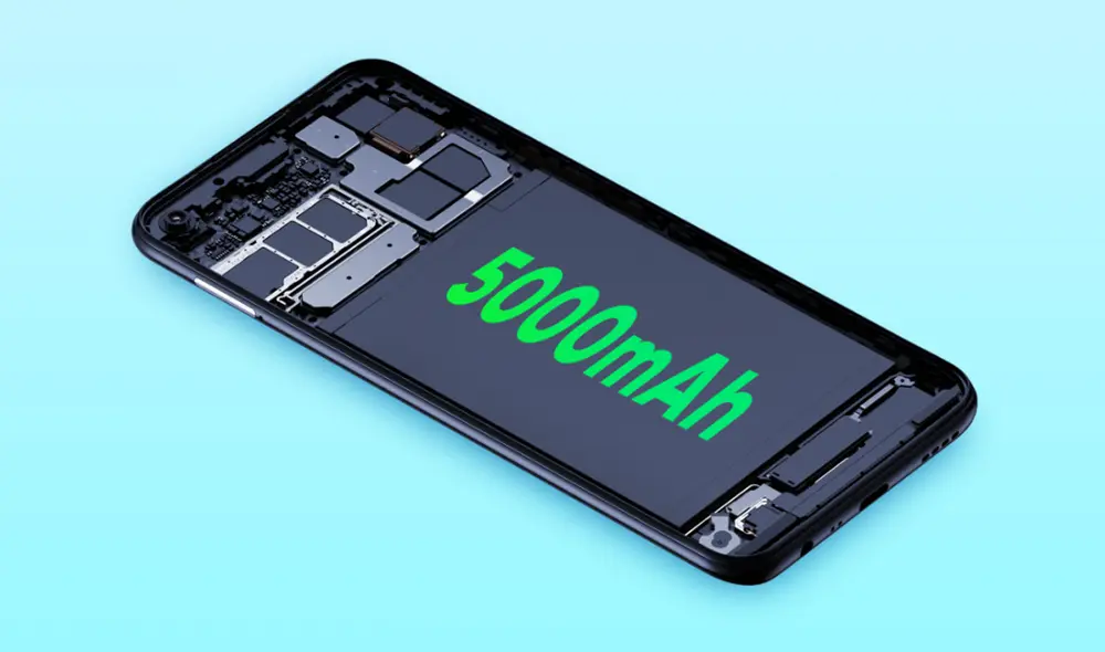 Batería de 5.000 mAh. | Foto: Realme