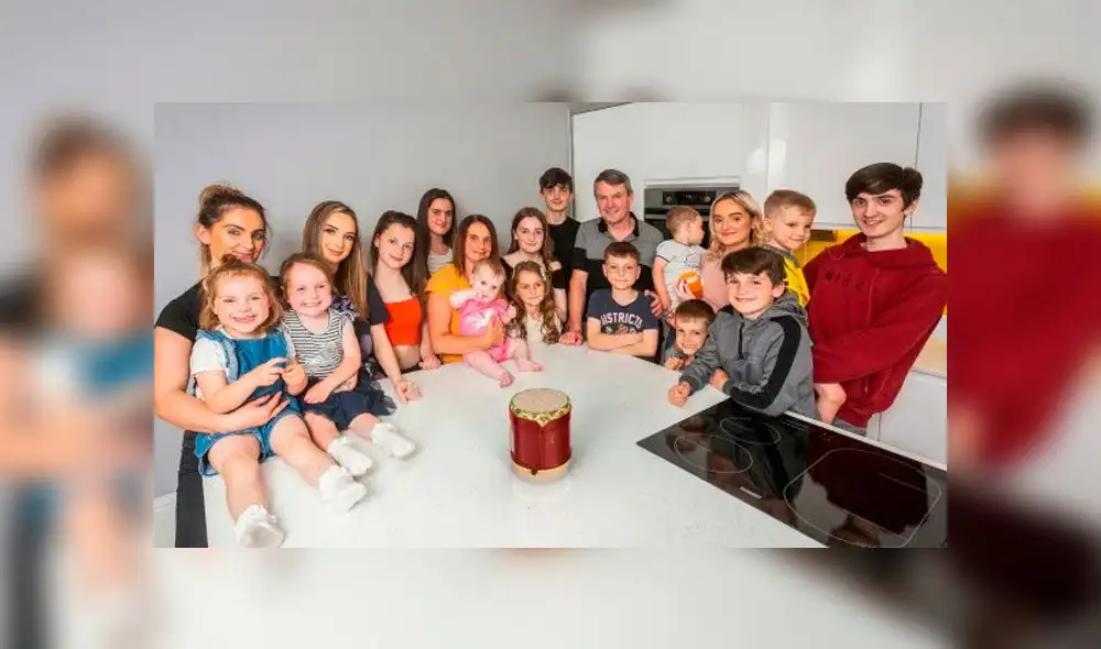 Familia numerosa en Reino Unido