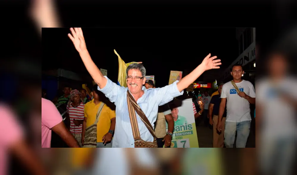 Guillermo Enrique Torres Cueter, alias El cantante de las FARC, ganó la alcaldía de Turbaco. Foto: Difusión Guillermo Enrique Torres Cueter, alias El cantante de las FARC, ganó la alcaldía de Turbaco. Foto: Difusión