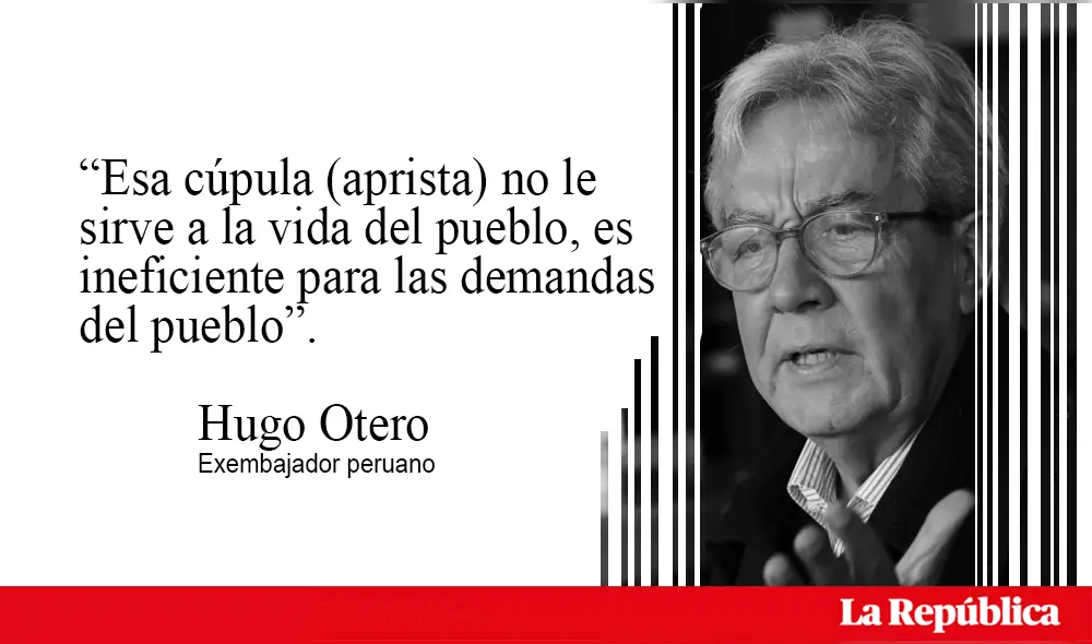 Hugo Otero, aprista por más de 50 años y exembajador peruano.