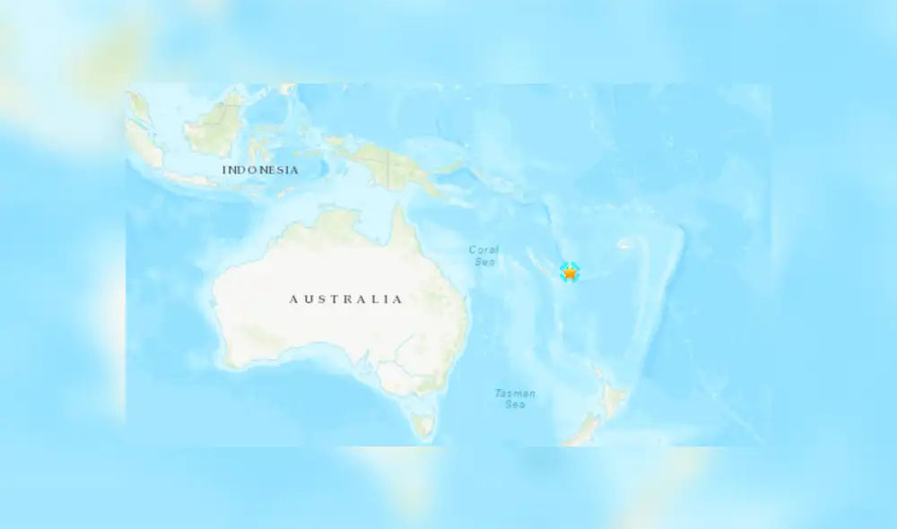 Alerta en el Pacífico: terremoto de magnitud 6.3 sacude Nueva Caledonia