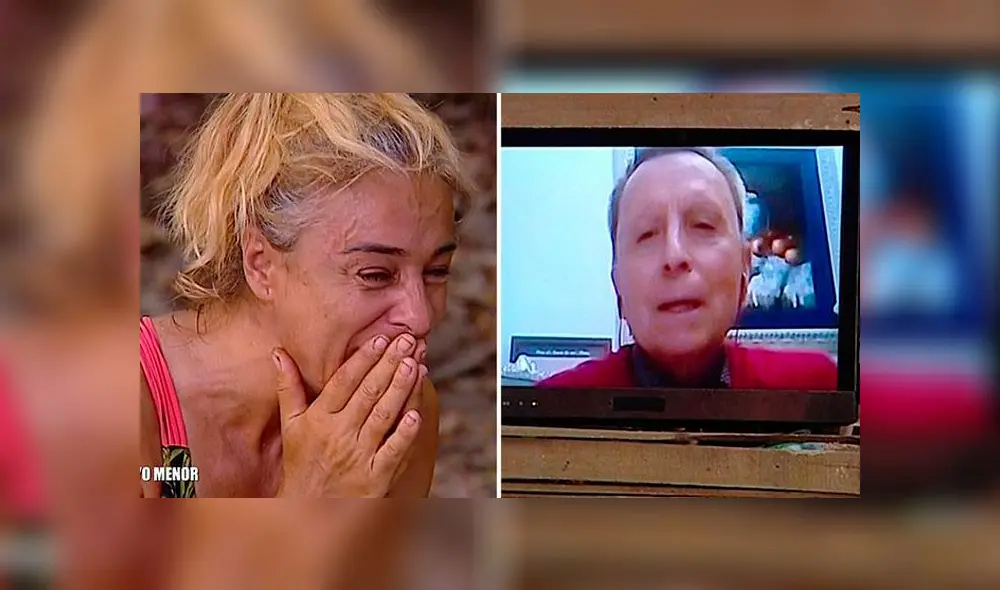 Ana María Aldón se 'quebró' tras recibir la videollamada de su esposo, el torero José Ortega Cano. (Foto: Telecinco)