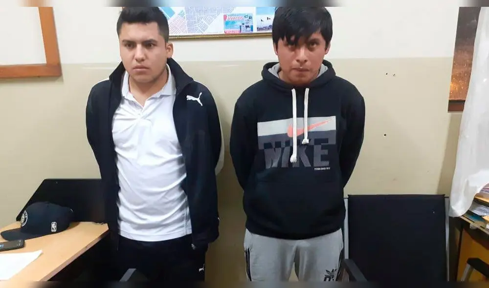Sicario (izquierda) sería responsable de tres muertes. Cayó junto a cómplice.