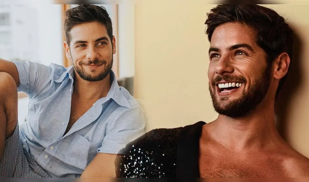 Andrés Wiese sorprendido por nominación al rostro más bello del mudo. Foto: Composición