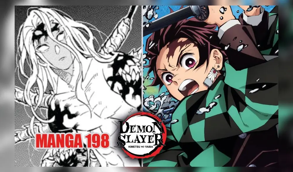 Kimetsu no Yaiba manga 198 revela una intensa batalla. Créditos: composición Kimetsu no Yaiba manga 198 revela una intensa batalla. Créditos: composición