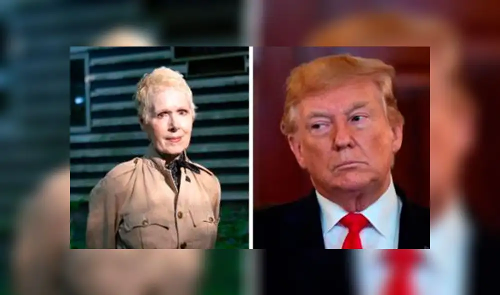 Elizabeth Jean Caroll/Donald Trump. Foto: difusión. Elizabeth Jean Caroll/Donald Trump. Foto: difusión.