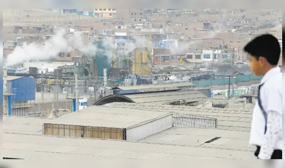 Niños de Mi Perú y Ventanilla se hallan expuestos a metales pesados en el aire. Foto: El Comercio Niños de Mi Perú y Ventanilla se hallan expuestos a metales pesados en el aire. Foto: El Comercio