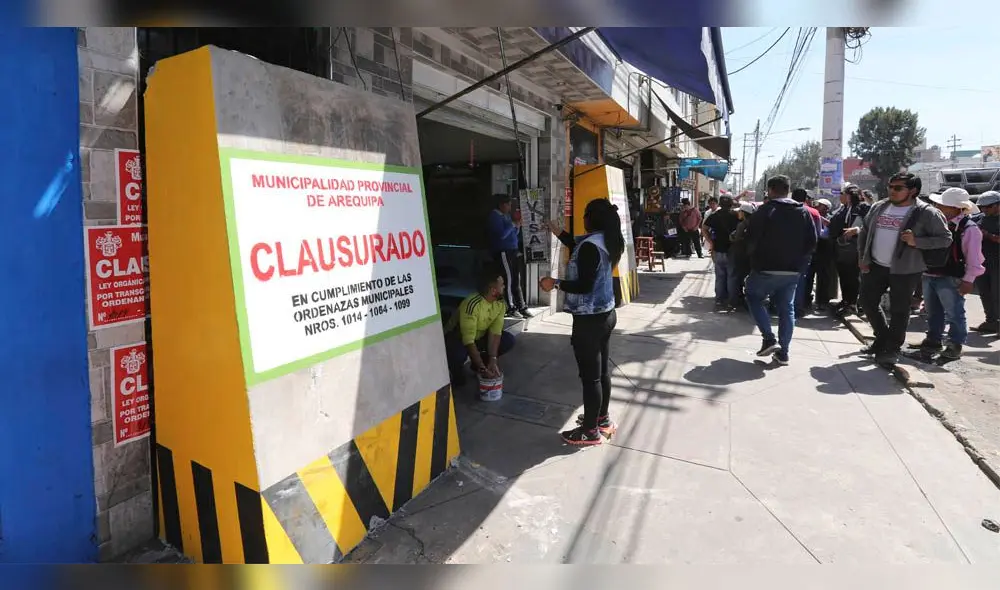 El local El Amanecer fue tapiado para que no funcione. Allí se ejercía la prostitución.