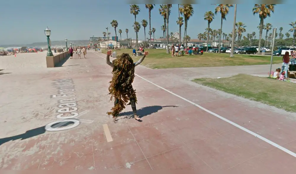 Google Maps capta aterrador 'Monstruo de algas' que aterra a bañistas en playa de EEUU [FOTOS]