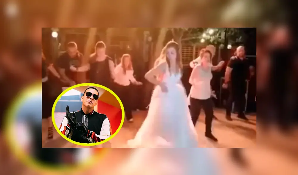 En Facebook, una novia preparó una sorpresa para su pareja e invitados bailando la canción ‘Con Calma’ de Daddy Yankee.