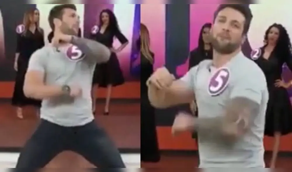 Nicola Porcella protagoniza divertido show en programa mexicano. Foto: captura Televisa