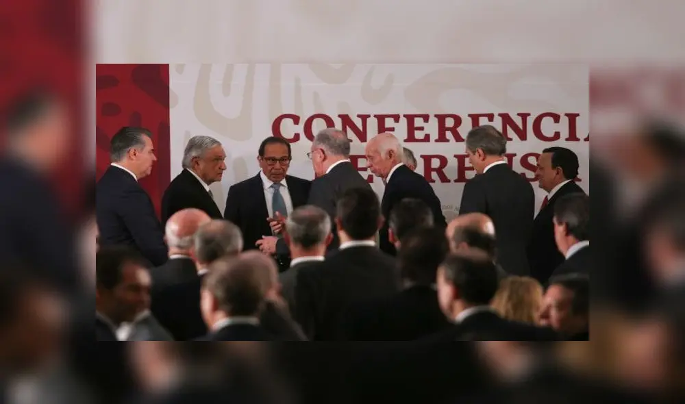 AMLO afirma que no tiene problemas con empresarios mexicanos. AMLO afirma que no tiene problemas con empresarios mexicanos.