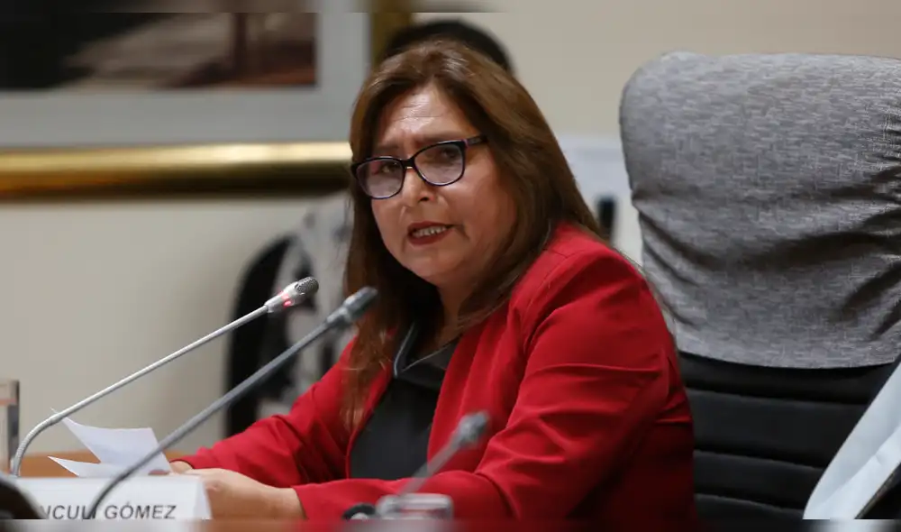 Fujimorista Ananculí señala ser perseguida política por caso de presunta falsificación Fujimorista Ananculí señala ser perseguida política por caso de presunta falsificación