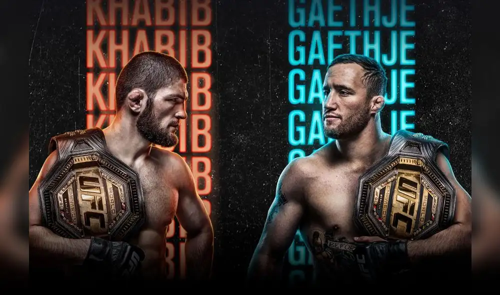 Khabib y Gaethje se enfrentarán por primera vez en su carrera. Foto: UFC Khabib y Gaethje se enfrentarán por primera vez en su carrera. Foto: UFC