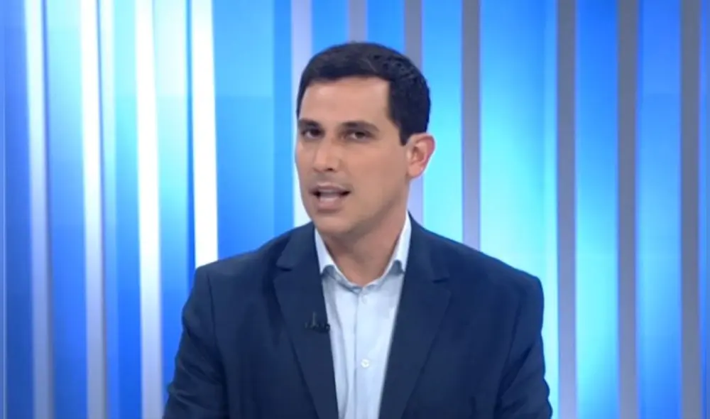 César Combina, virtual parlamentario de Alianza Para el Progreso, insistió en que la propuesta del partido de César Acuña es eliminar la inmunidad parlamentaria. Foto: Captura Canal N.