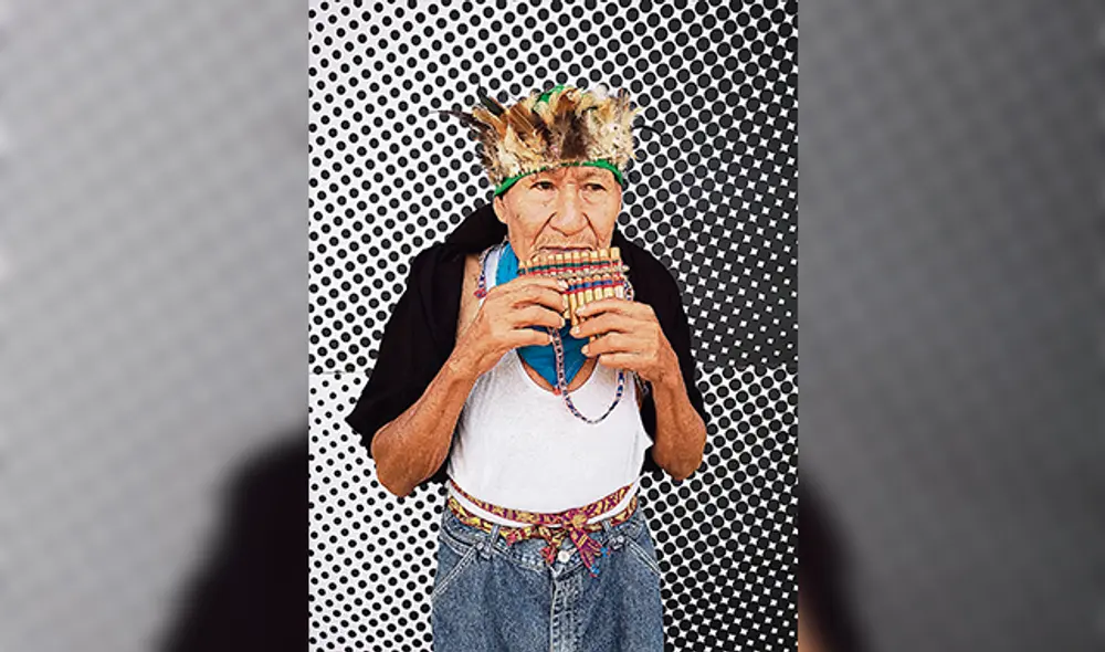 Músico. Medardo Cachique sangama, a sus 80 años, excelente yupanero.
Foto: Inside Out