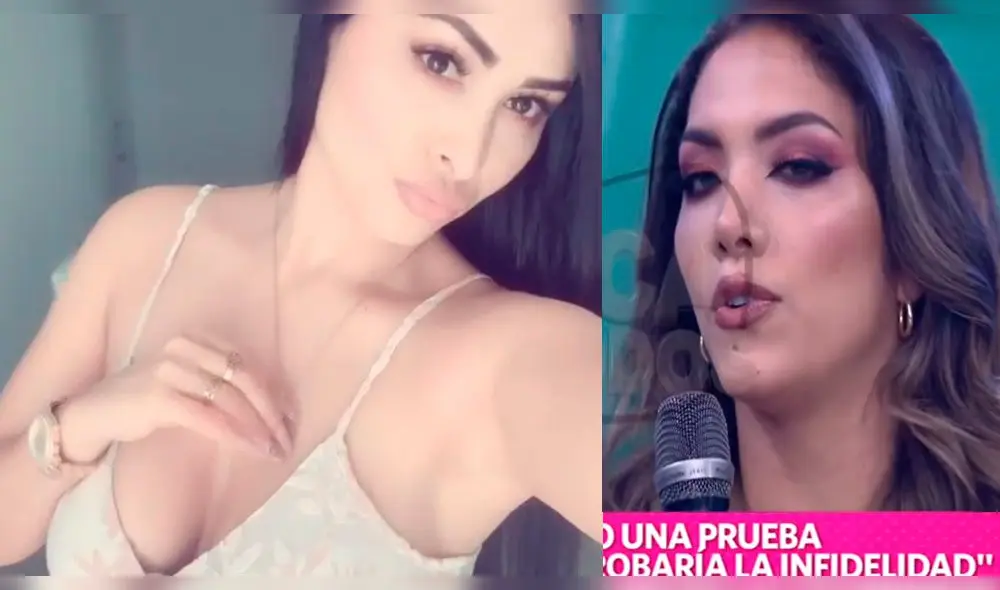 Pamela Franco responde a Isabel Acevedo sobre “prueba de infidelidad” de Christian Domínguez