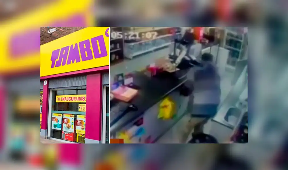  Captan a venezolanos robando en un Tambo de Miraflores [VIDEO]