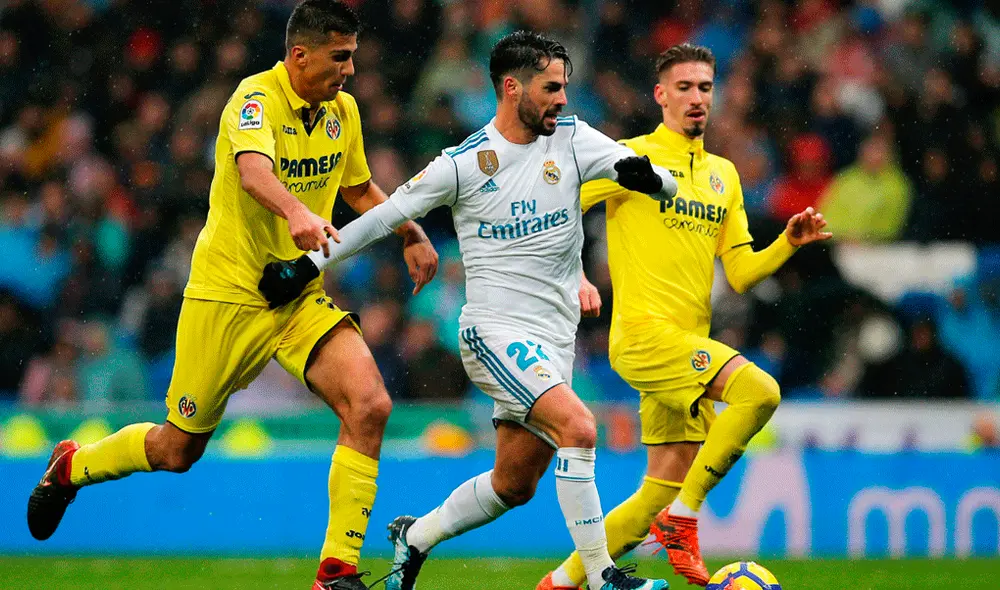 Real Madrid vs. Villarreal EN VIVO por la Liga Santander