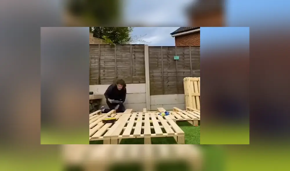 A través de Facebook se ha hecho viral la increíble construcción que hizo un hombre para sus hijos.