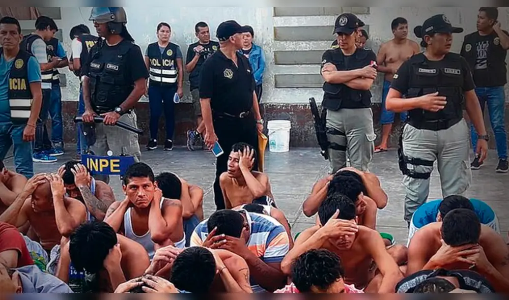 Motín en cárcel de Chiclayo. Motín en cárcel de Chiclayo.