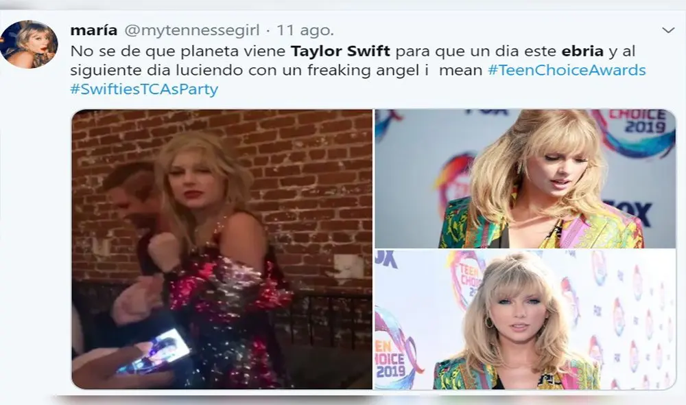 Hilarantes memes de Taylor Swift tras video de cantante en estado de ebriedad Hilarantes memes de Taylor Swift tras video de cantante en estado de ebriedad