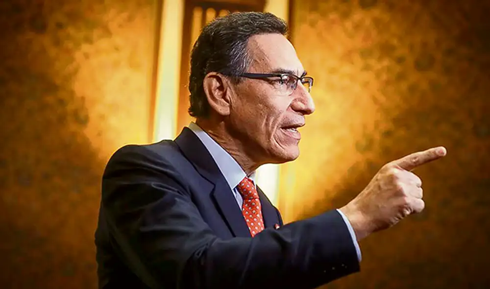 El presidente Martín Vizcarra  tendrá que ir al Pleno del Congreso a defenderse de la vacancia. Foto: Andina