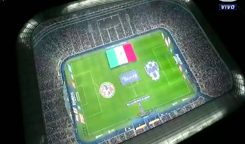 El Estadio BBVA Bancomer retumbó con el himno en la final entre Monterrey vs. América por la final del Torneo Apertura de la Liga MX 2019