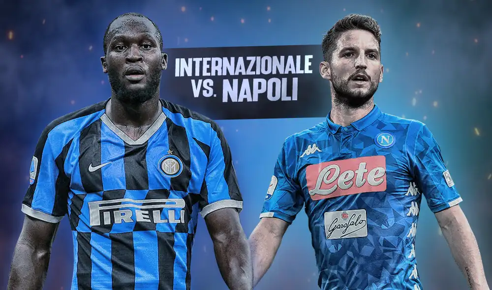 Inter de Milan enfrenta al Napoli por la Copa Italia. Inter de Milan enfrenta al Napoli por la Copa Italia.