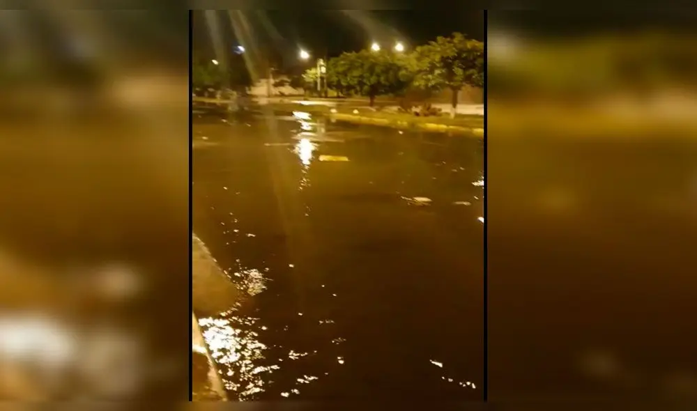 En la madrugada se volvió a desborda la acequia Cois. En la madrugada se volvió a desborda la acequia Cois.
