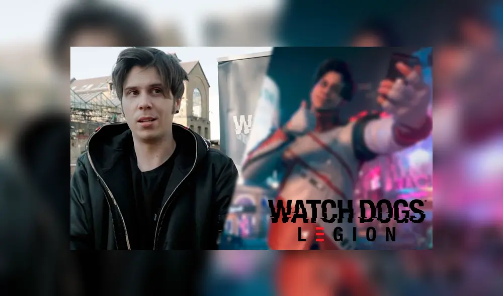 Ubisoft confirma al youtuber ElRubius como personaje jugable de Watch Dogs Legion. Foto: composición La República.