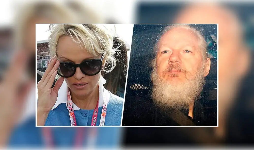 Pamela Anderson defiende a Julián Assange, el fundador de Wikileaks [FOTOS]