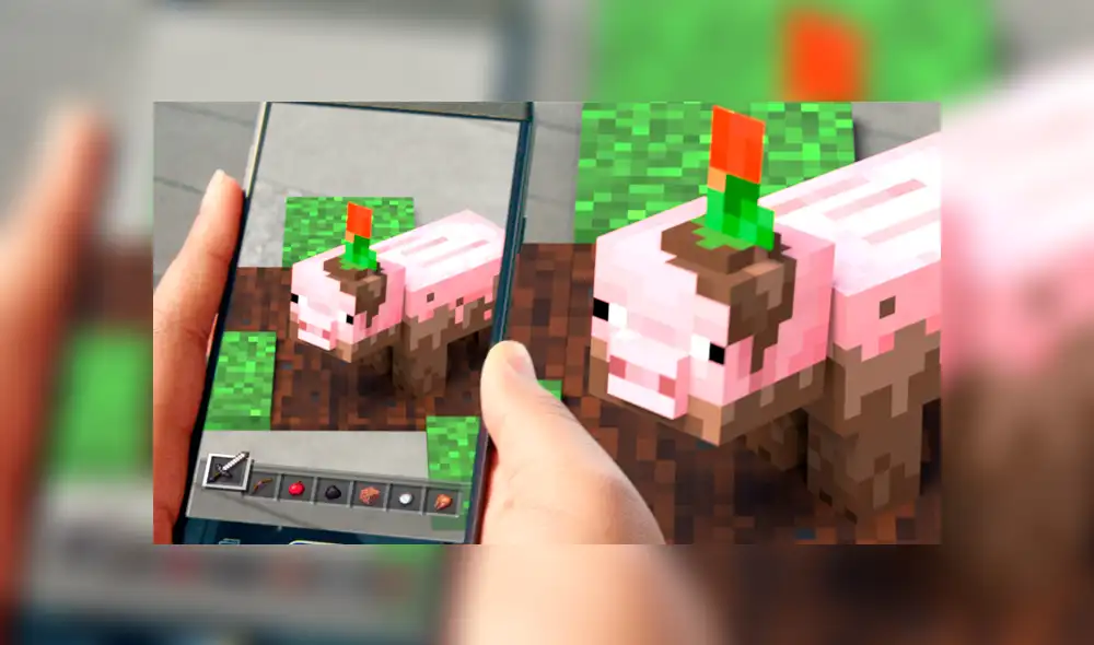 Minecraft Earth: El nuevo 'Pokémon GO' que permite construir en la vida real [VIDEO]