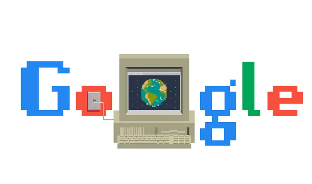 World Wide Web: Google conmemora el 30 aniversario de Internet con un Doodle