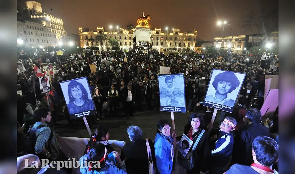 Mira cómo se desarrolló la multitudinaria marcha contra el indulto a Alberto Fujimori [FOTOS] 