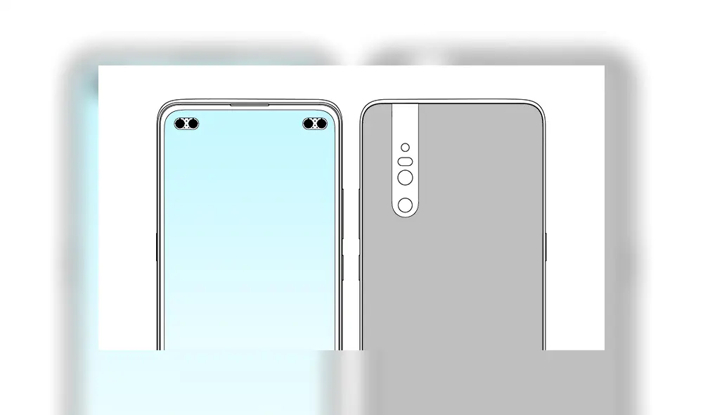 Vivo adquiere nueva patente que desvela un dispositivo con cuatro agujeros en pantalla.