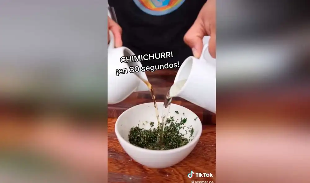 Desliza las imágenes para conocer un poco más sobre la preparación de esta salsa peruana. Foto: captura de TikTok/Acomer.pe