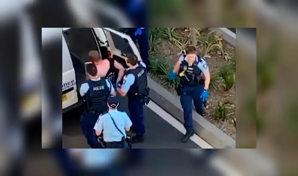 Seis policías detuvieron a excompañero con gas pimienta y pistola eléctrica [VIDEO]