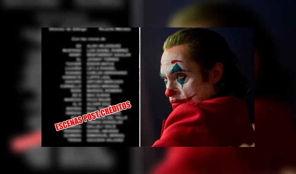 Directos revela información sobre las escenas post-créditos. Fuente: Composición