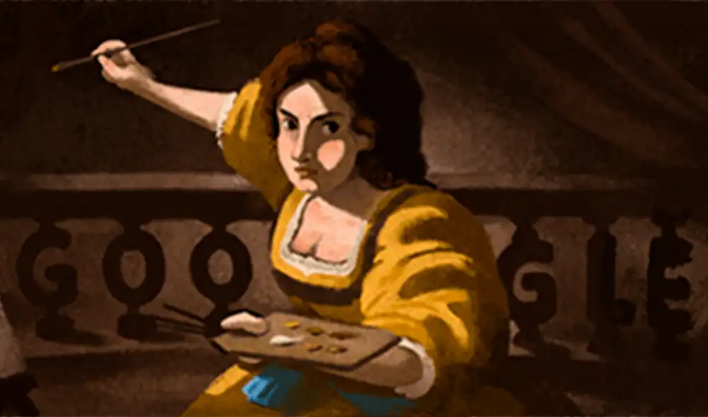 El gigante Google ha decidido poner en relieve la vida y obra de Artemisia Gentileschi con su más reciente doodle. (Foto: Captura Google) El gigante Google ha decidido poner en relieve la vida y obra de Artemisia Gentileschi con su más reciente doodle. (Foto: Captura Google)