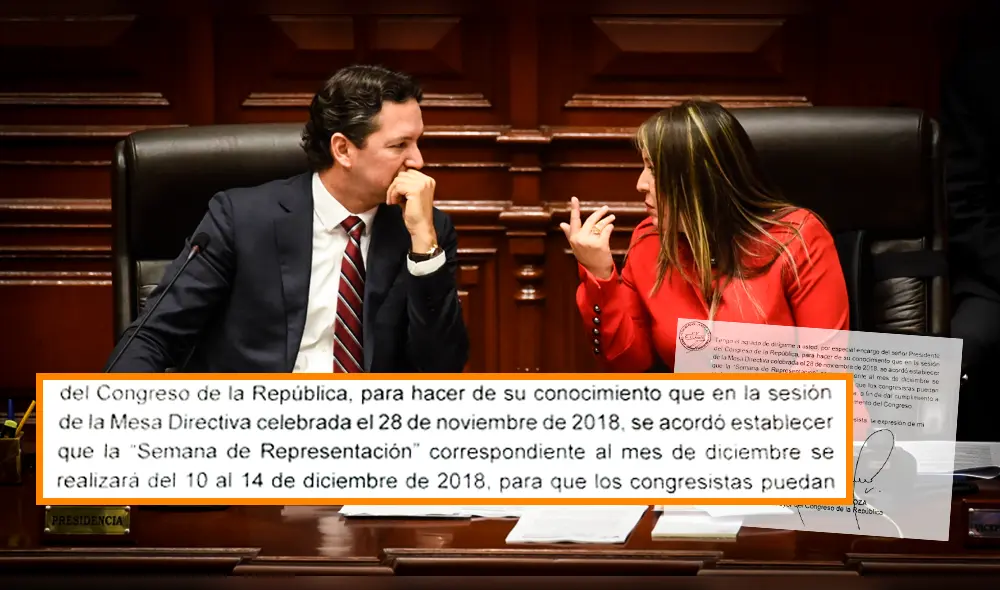Congreso: Adelantan semana de representación y aseguran la impunidad Congreso: Adelantan semana de representación y aseguran la impunidad