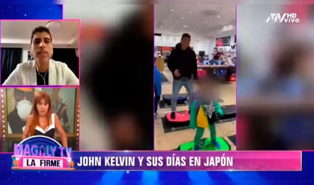 John Kelvin es duramente criticado por Magaly Medina por no cumplir cuarentena por coronavirus en Japón. Foto: Captura John Kelvin es duramente criticado por Magaly Medina por no cumplir cuarentena por coronavirus en Japón. Foto: Captura