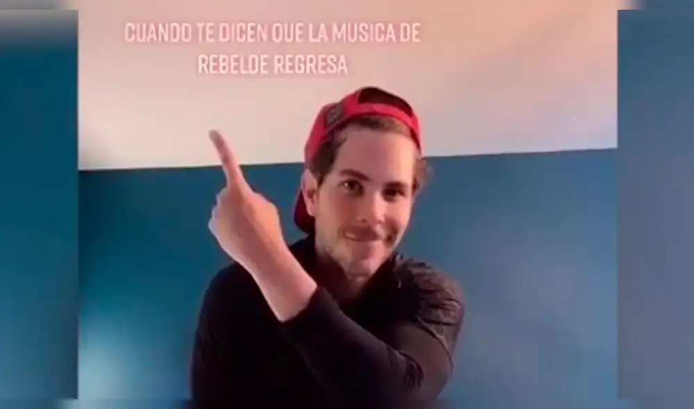 Christian Chávez anunció la fecha del regreso de la música de la banda pop RBD, con divertida coreografía | FOTO: TikTok